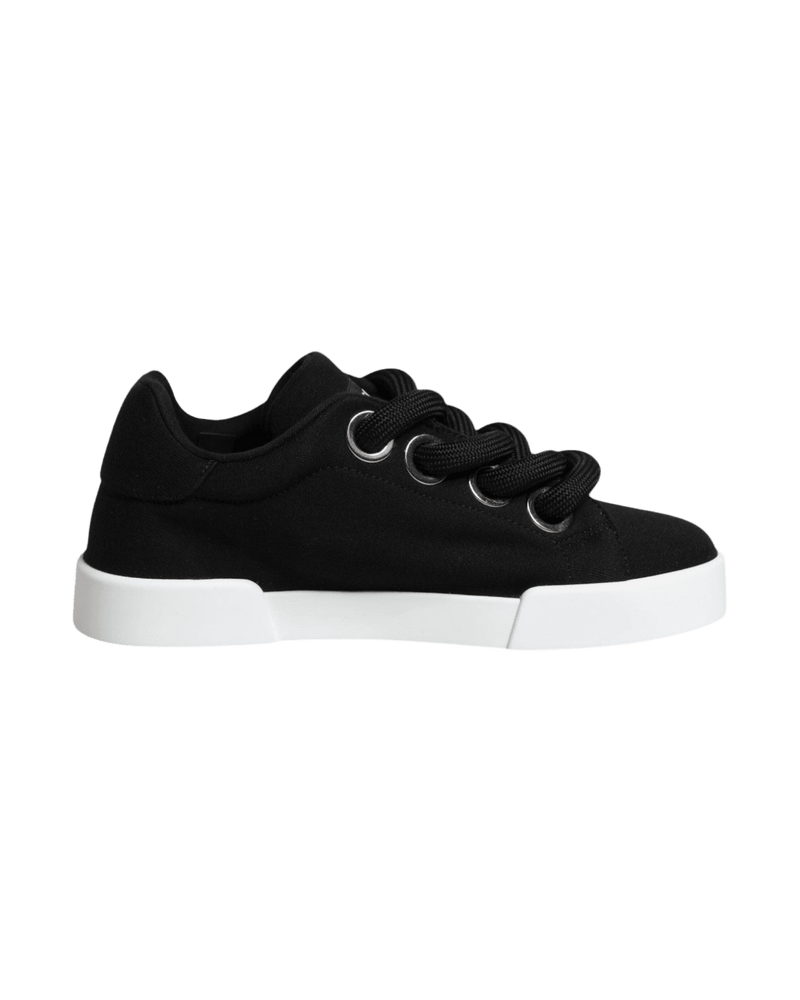 Dolce & Black Gabbana Portofino Low Top Sneakers Shoes Glam Steals
