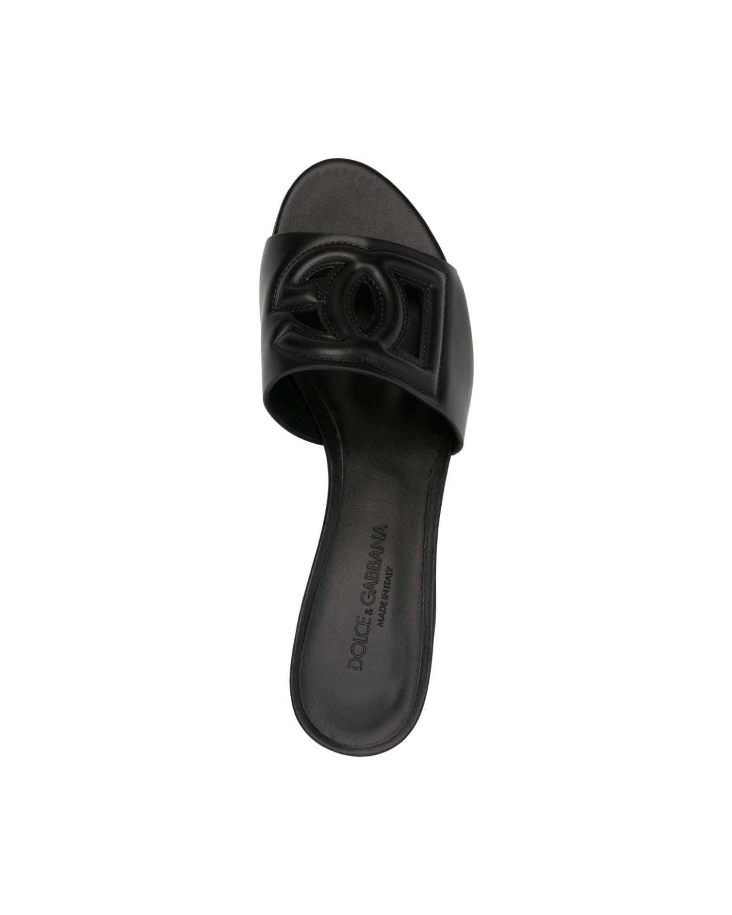 Dolce & Gabbana Black Sandals Glam Steals