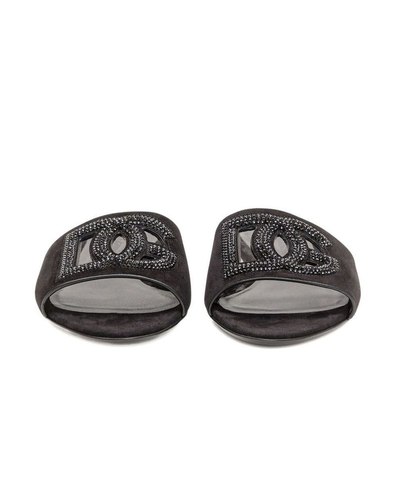 Dolce & Gabbana Black Sandals Glam Steals