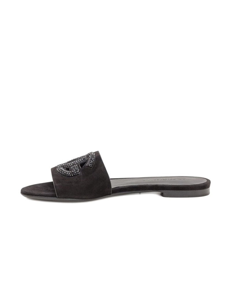 Dolce & Gabbana Black Sandals Glam Steals