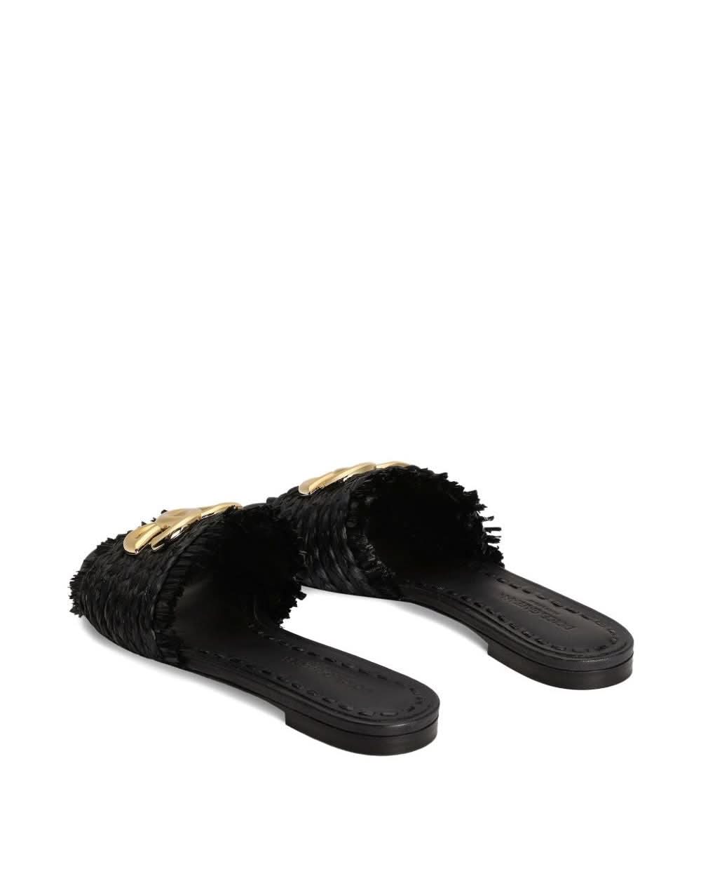 Dolce & Gabbana Black Sandals Sandals
