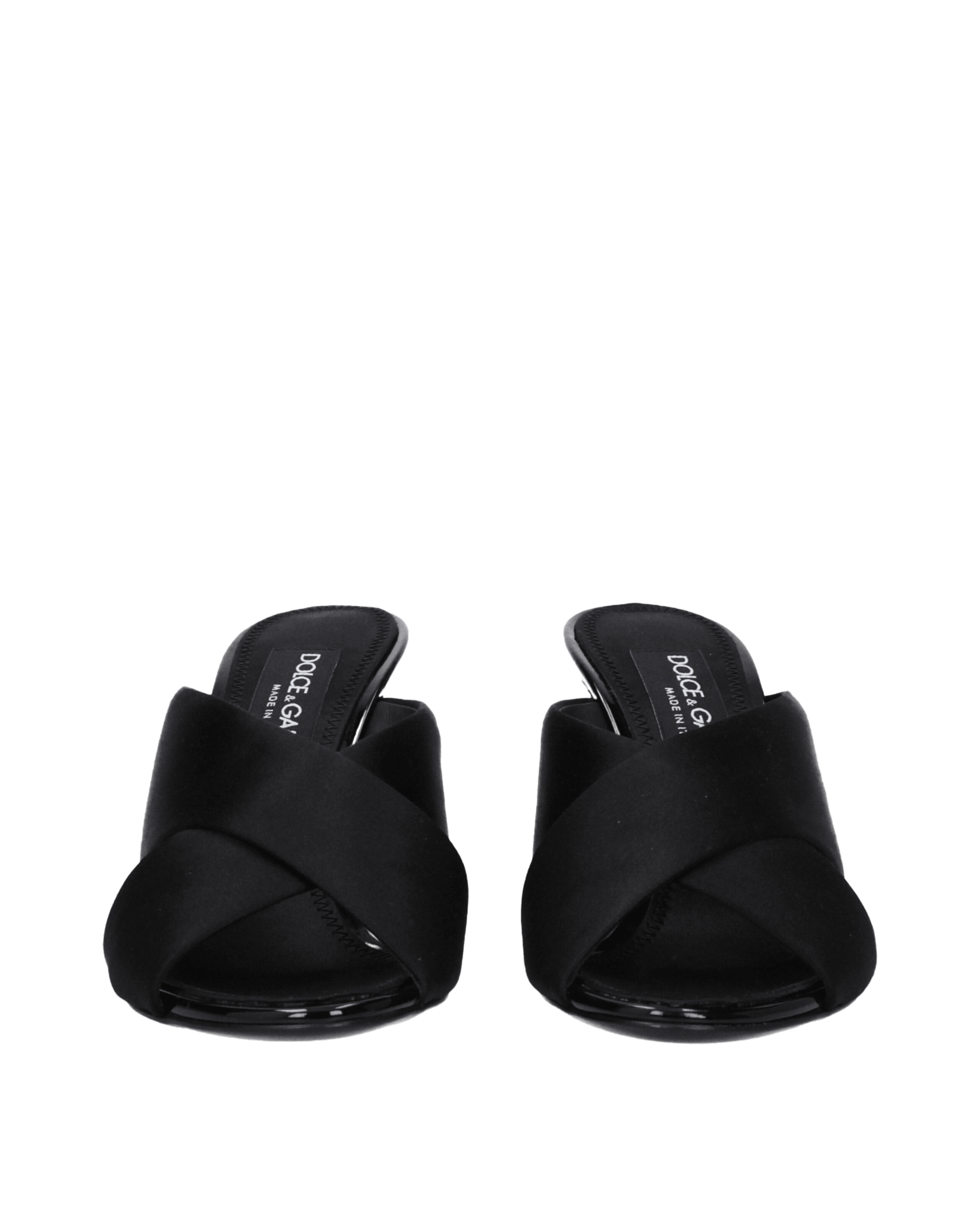 Dolce & Black Gabbana Satin And Stiletto Heels Sandals Glam Steals
