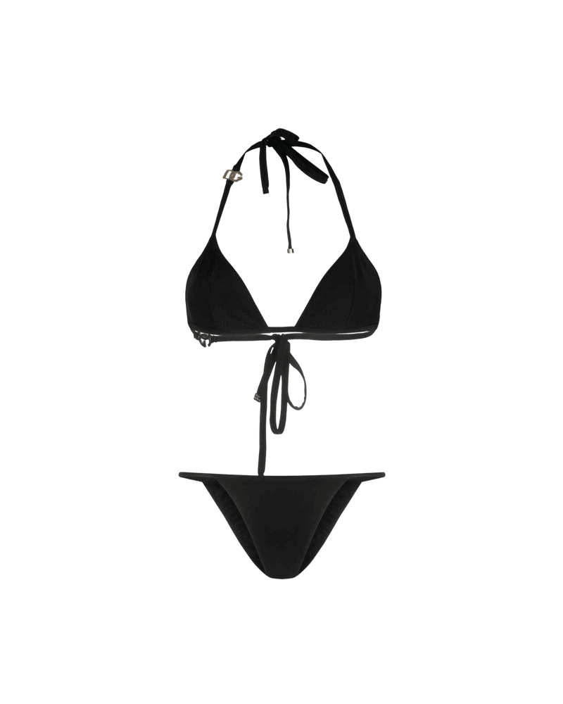 Dolce & Gabbana Black Bikini Glam Steals