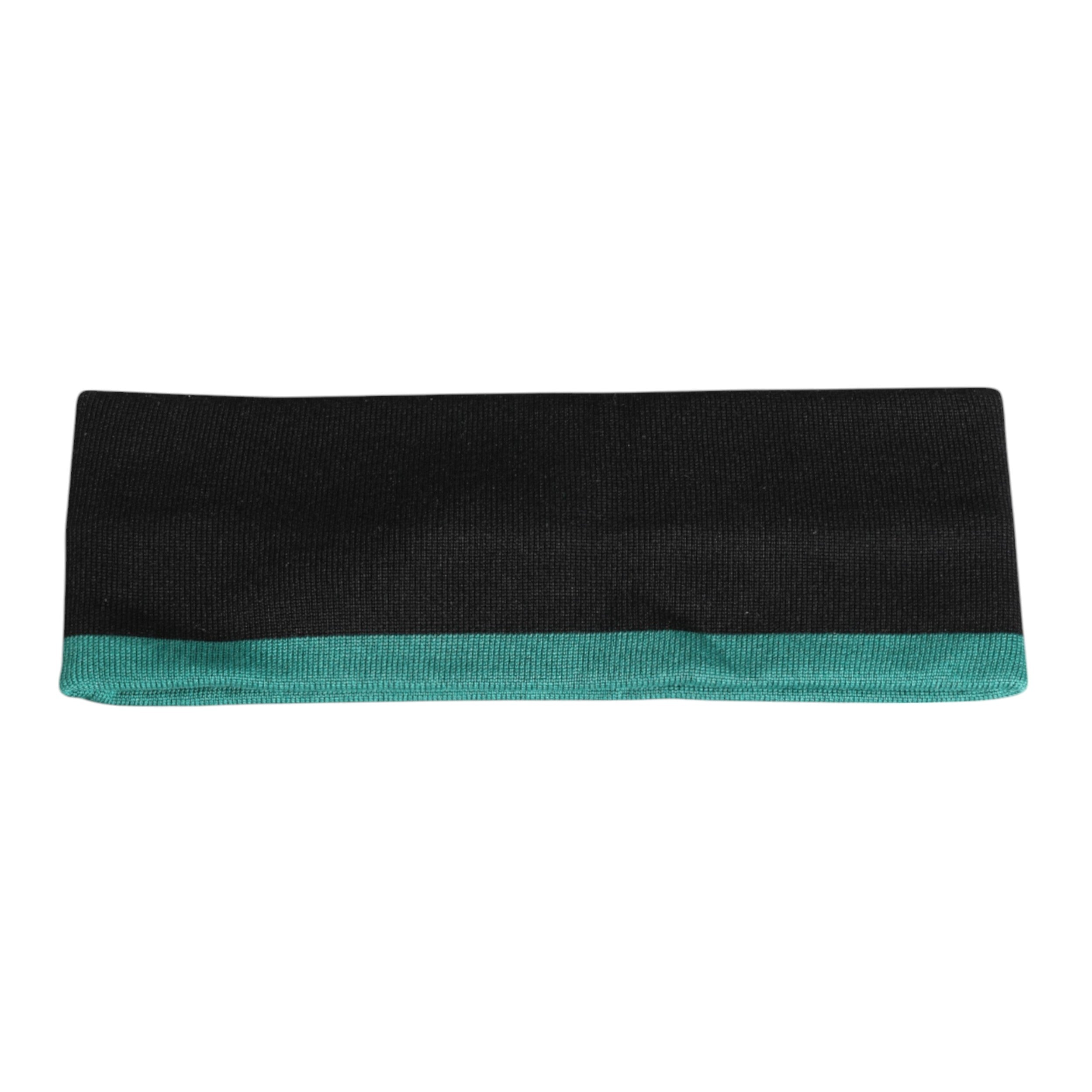 Dolce & Gabbana Black Silk Knitted Dg Queen Head Band Hat Glam Steals