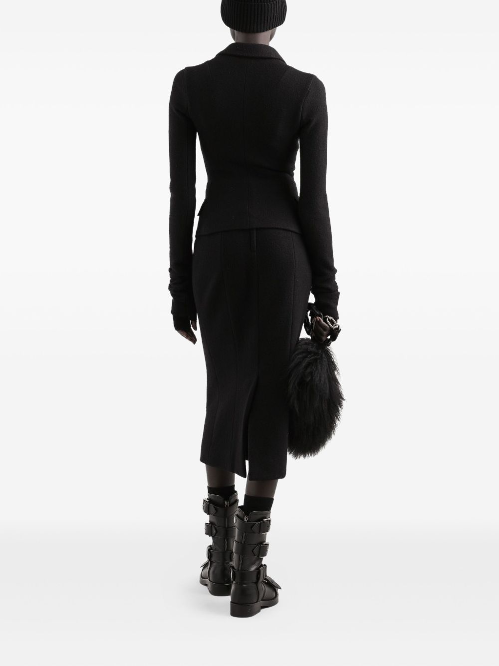 Dolce & Gabbana Black Skirt Glam Steals