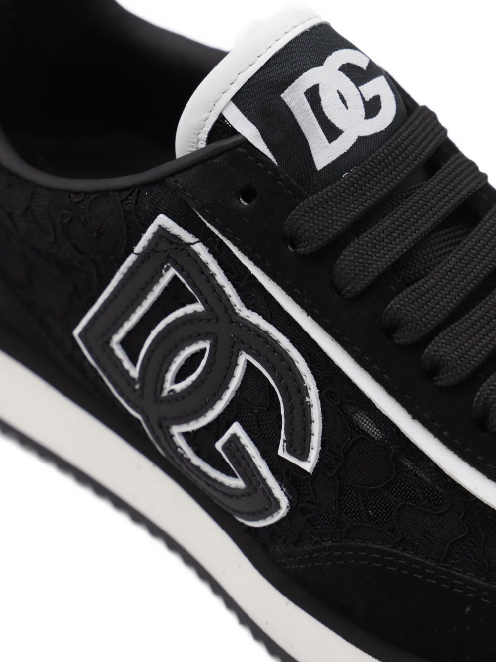 Dolce & Gabbana Black Sneakers Glam Steals