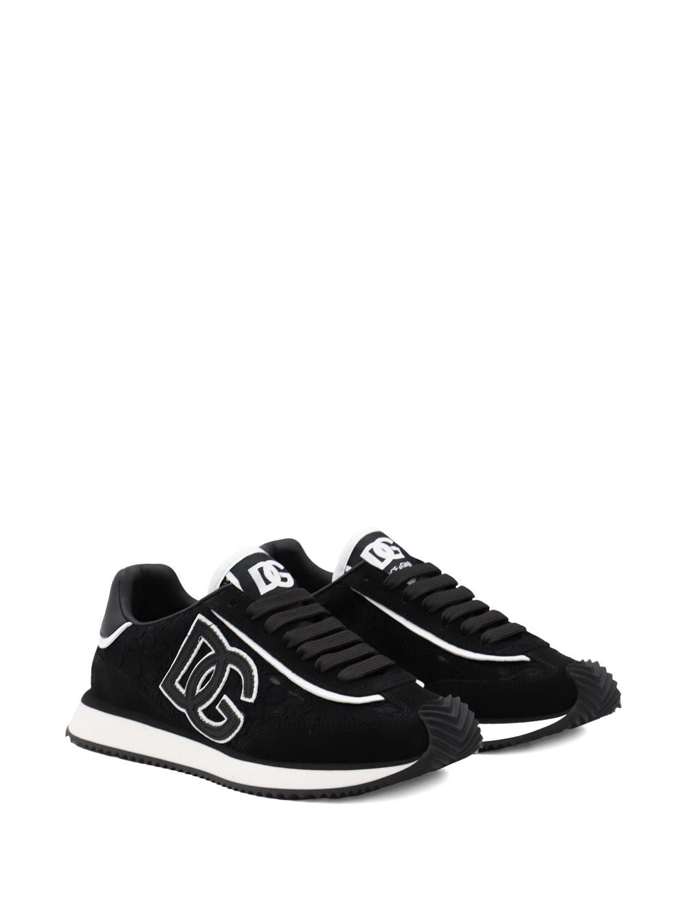 Dolce & Gabbana Black Sneakers Glam Steals