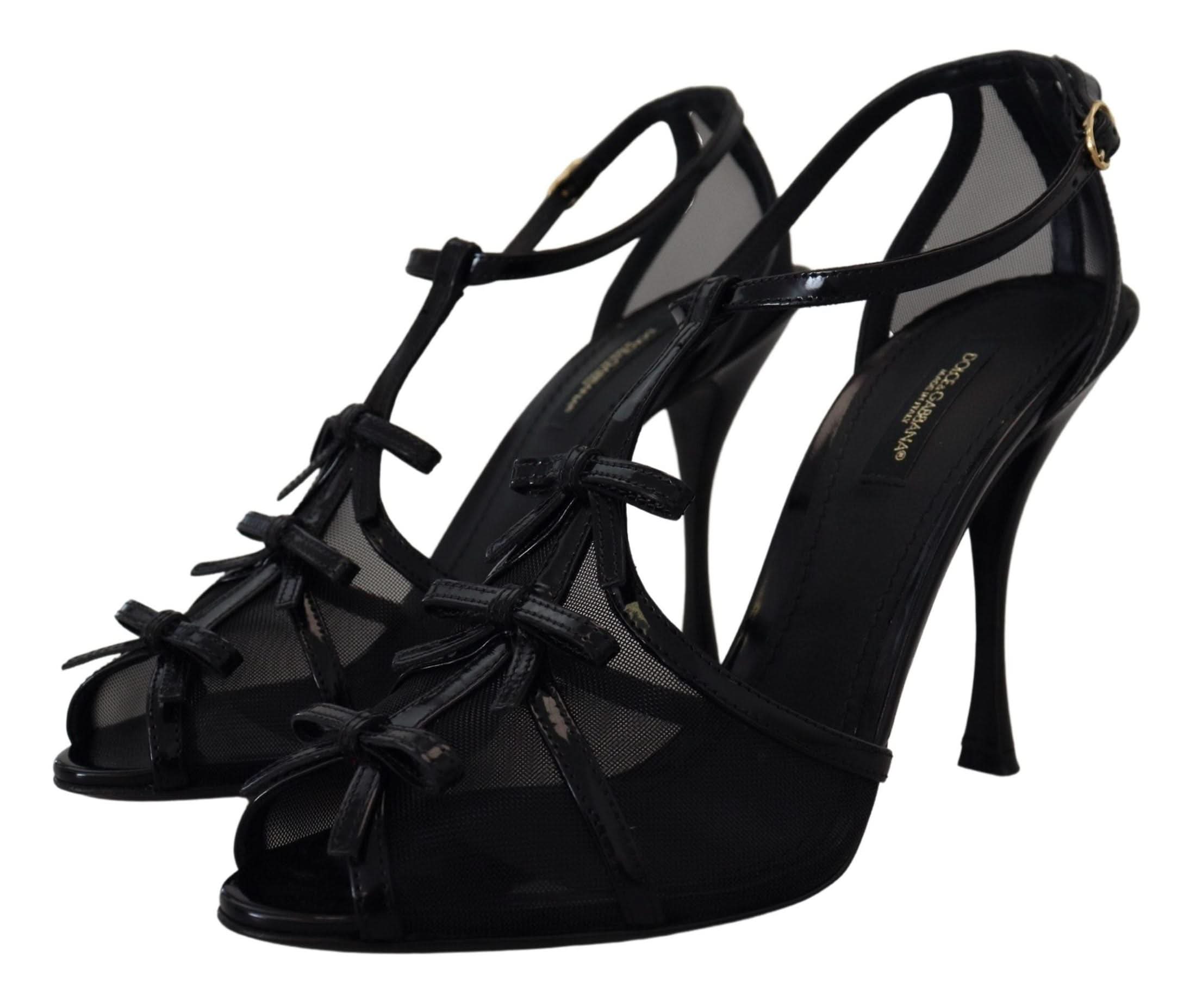 Dolce & Gabbana Black Stiletto High Heels Heels