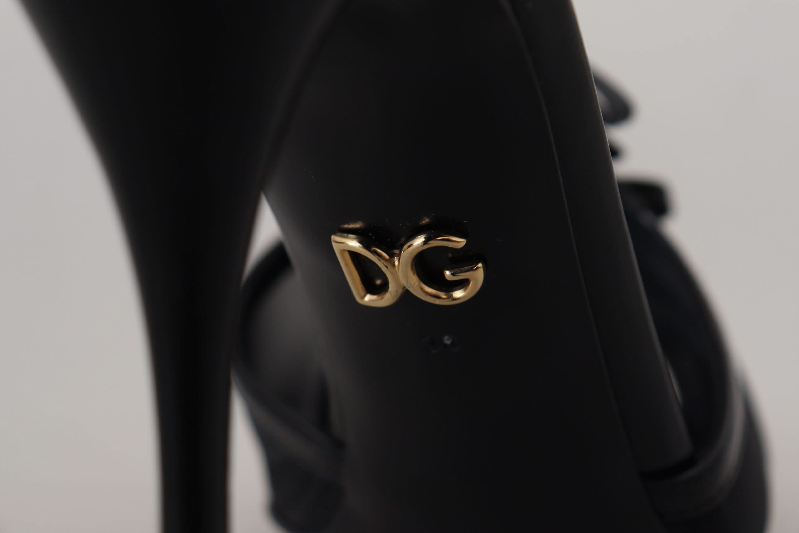 Dolce & Gabbana Black Stiletto High Heels Heels