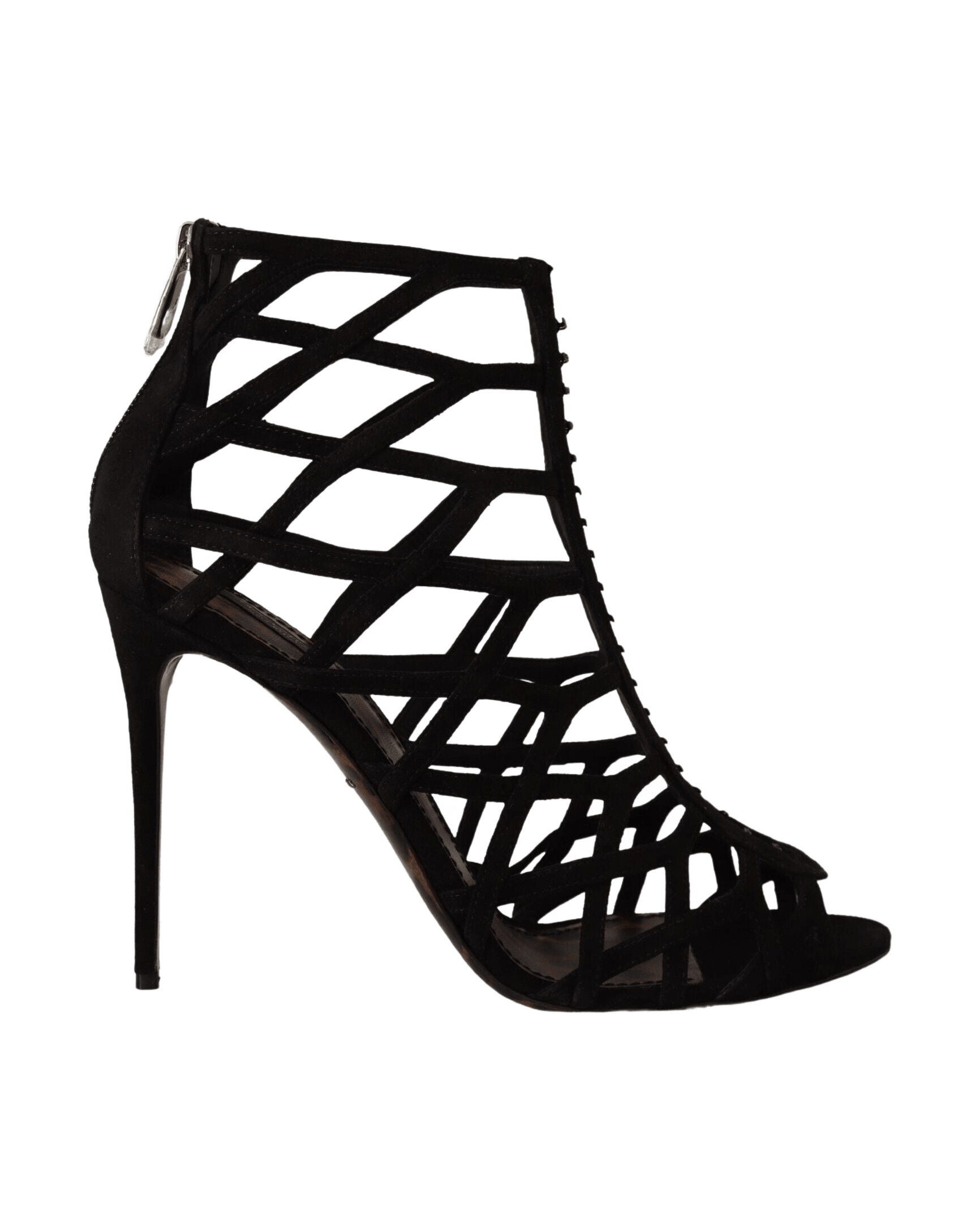 Dolce & Gabbana Black Suede Stiletto Heels Glam Steals