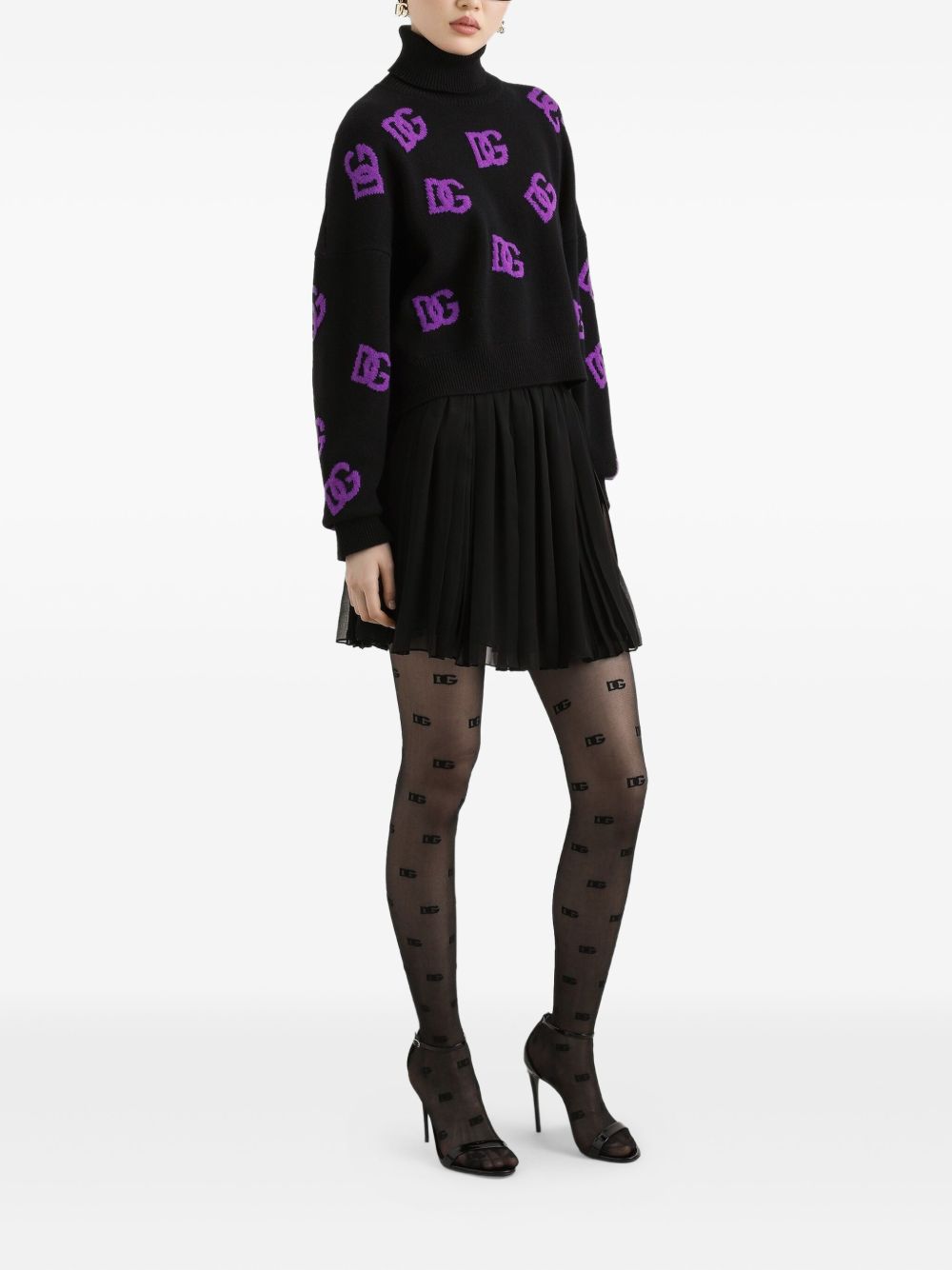 Dolce & Gabbana Black Sweater Glam Steals