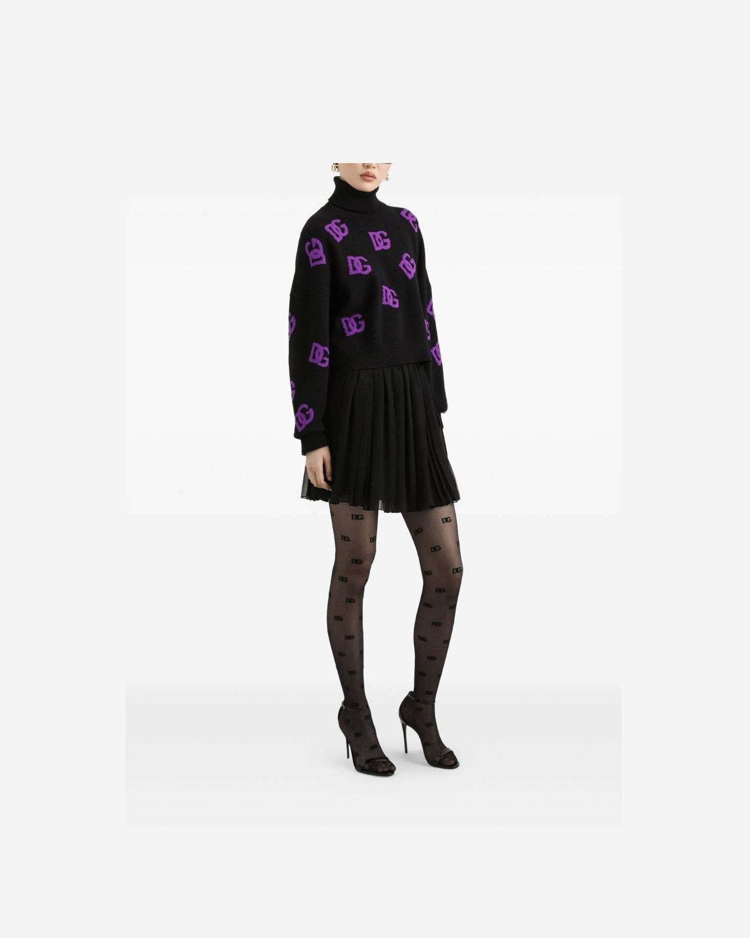 Dolce & Gabbana Black Sweater Glam Steals