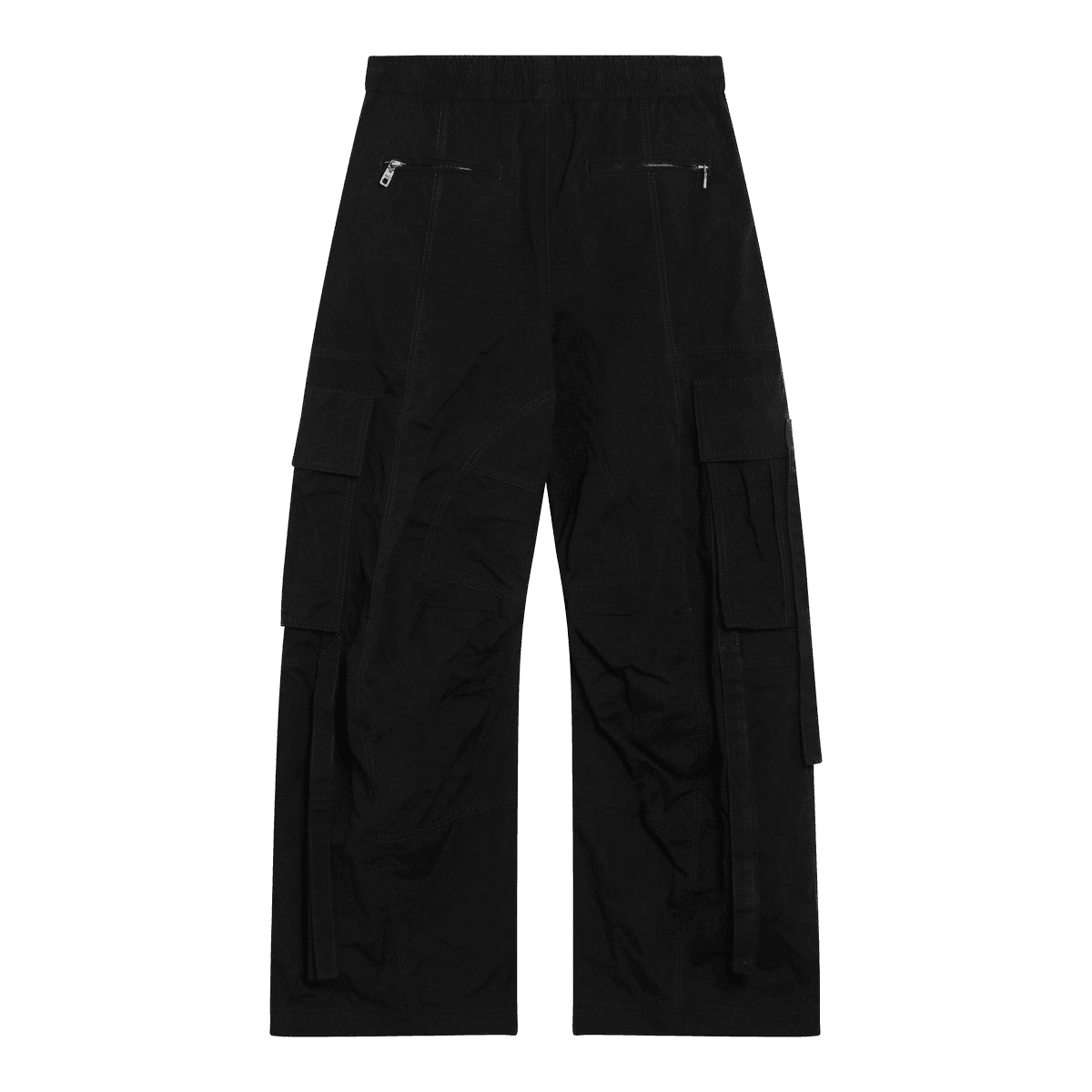 Dolce & Gabbana Black Waxed Faille Cargo Trouser Glam Steals