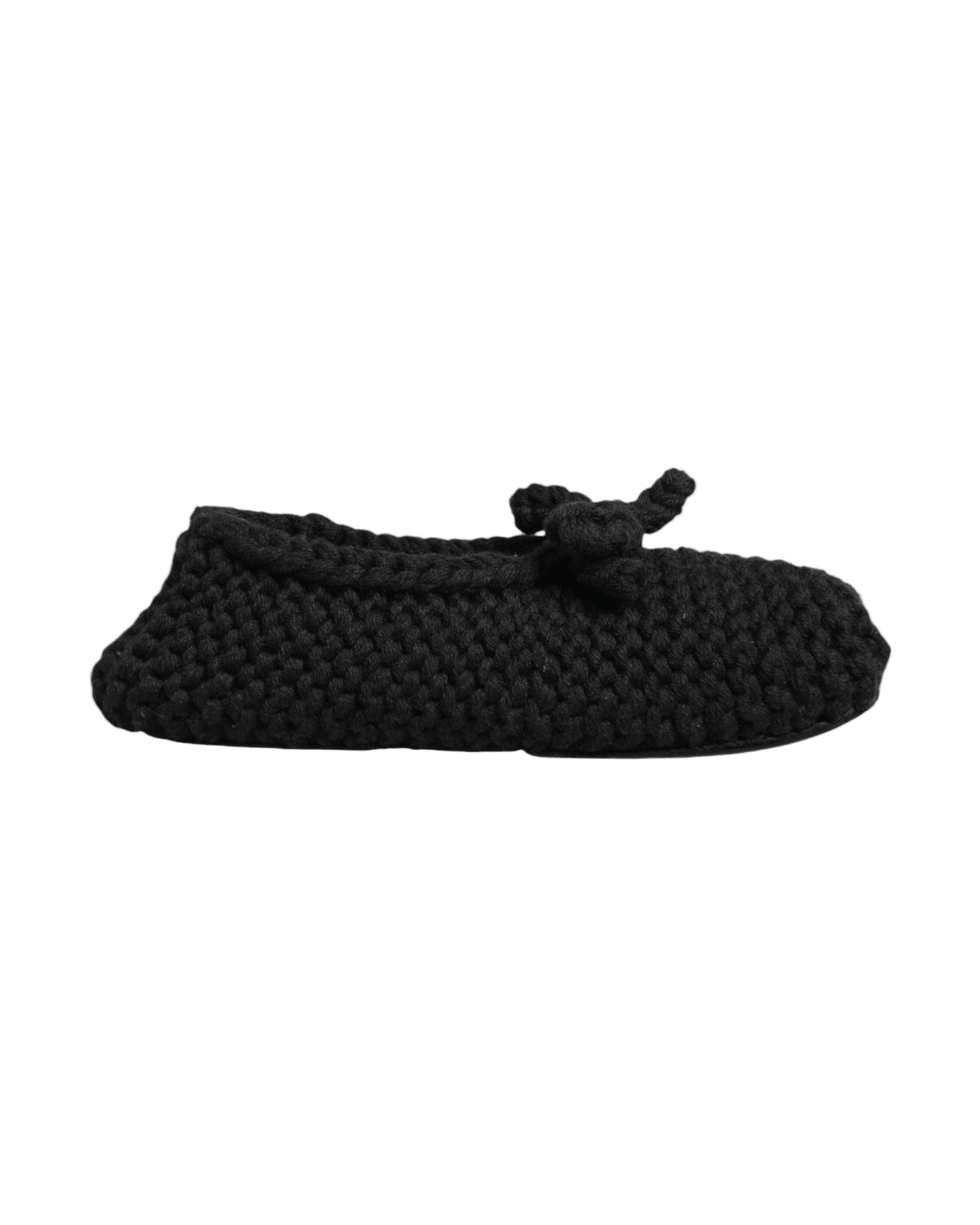 Dolce & Gabbana Black Wool Knit Slip On Ballerina Flats Shoes Glam Steals