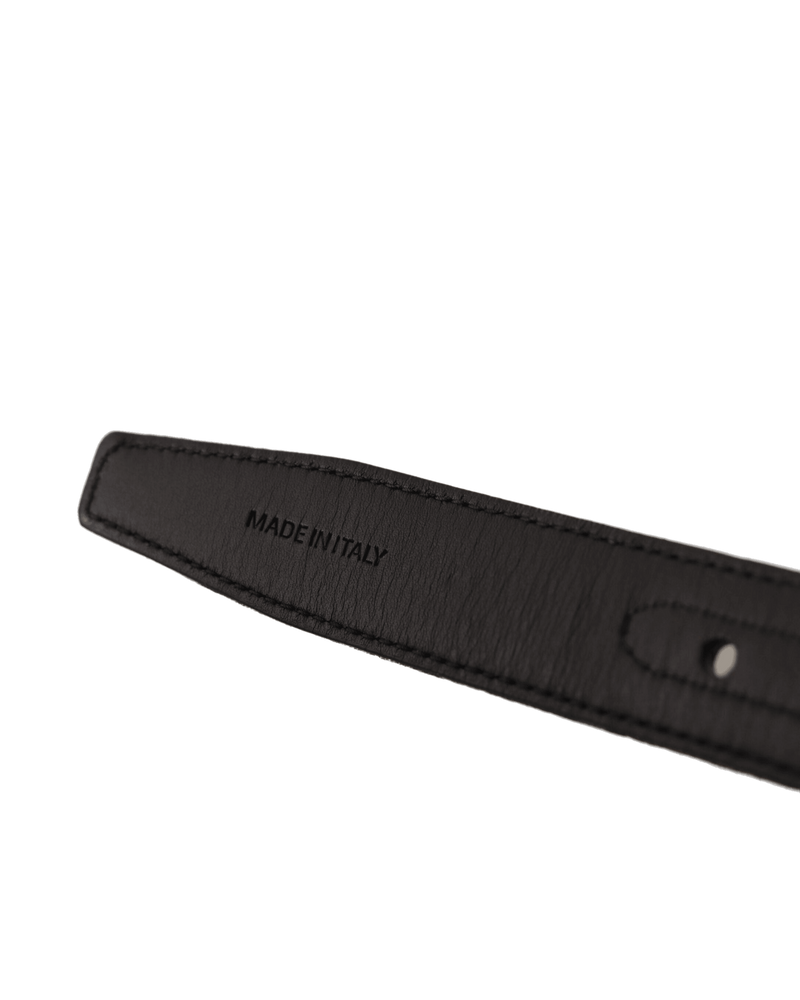 Dolce & Blue Gabbana Jacquard Tone Logo Metal Buckle Belt Glam Steals