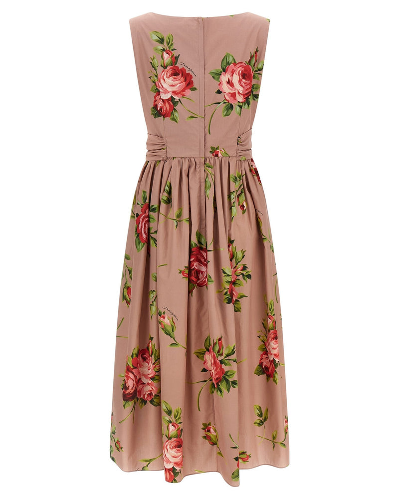 Dolce & Gabbana Bouquet Rose Dress Glam Steals