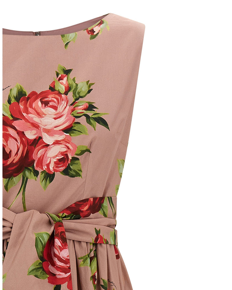 Dolce & Gabbana Bouquet Rose Dress Glam Steals