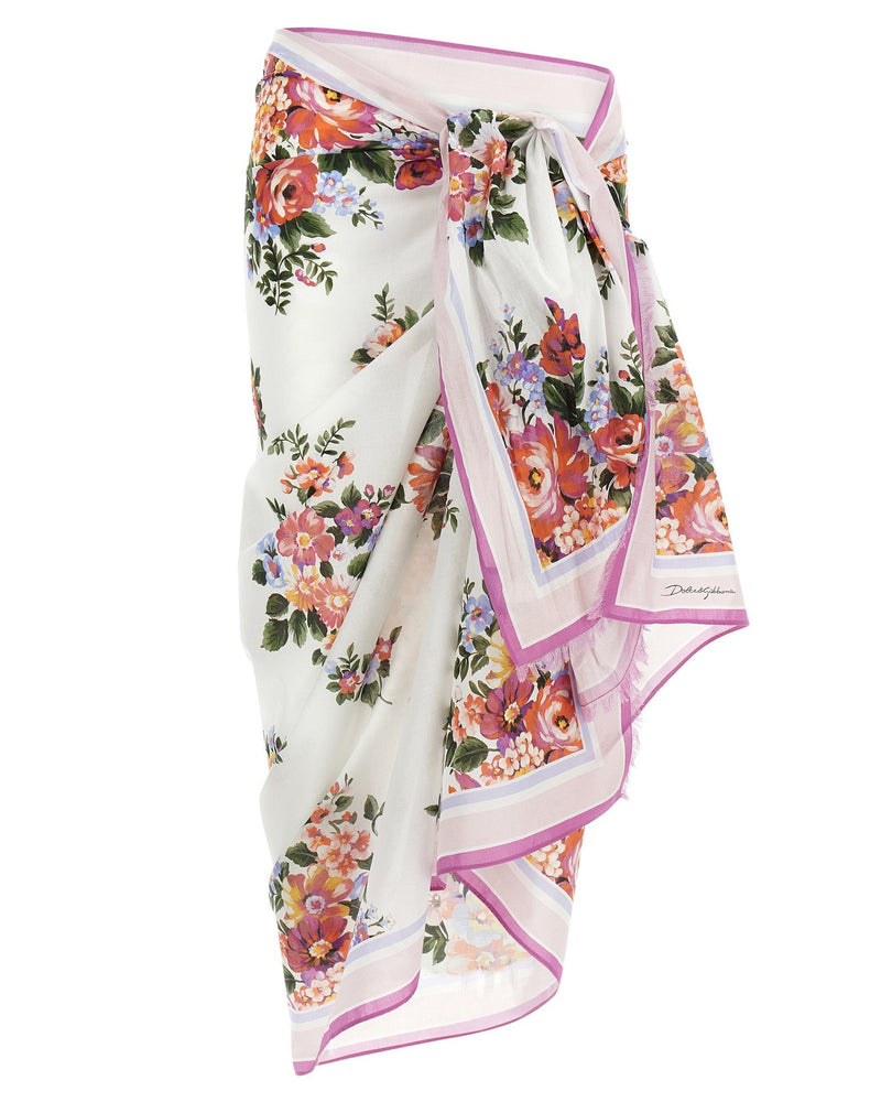 Dolce & Gabbana Bouquet Sarong Skirt Glam Steals