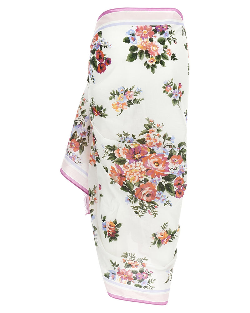 Dolce & Gabbana Bouquet Sarong Skirt Glam Steals