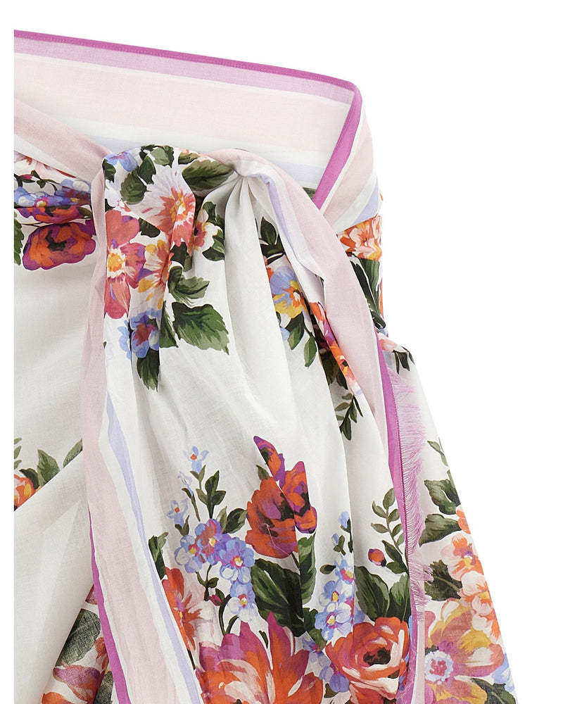 Dolce & Gabbana Bouquet Sarong Skirt Glam Steals