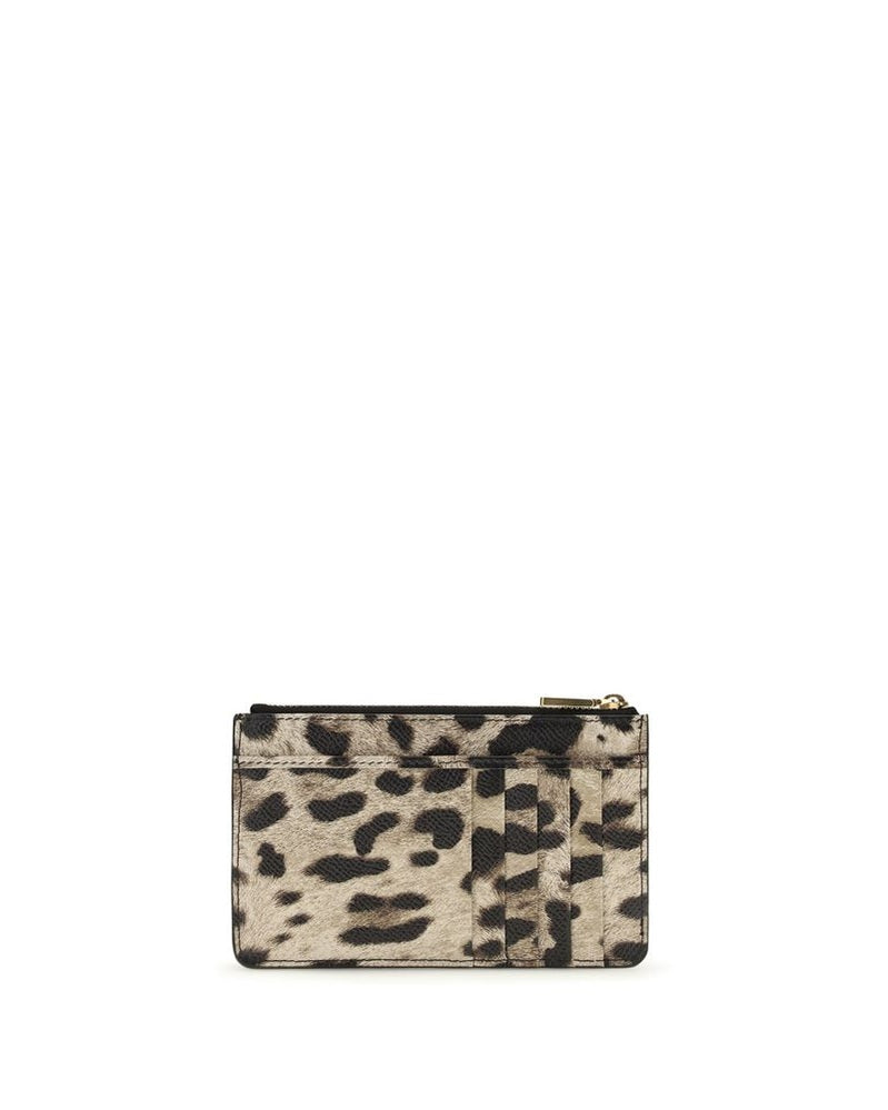Dolce & Gabbana Brown Calf Leather Bos Taurus Wallet 
