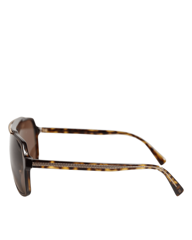 Dolce & Brown Gabbana Dark Tortoise Shell Pilot Frame Sunglasses Glam Steals