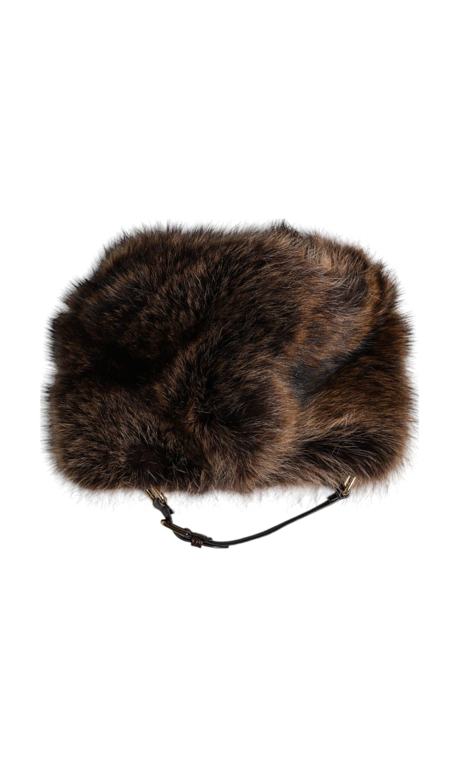 Dolce & Gabbana Brown Fur Women Bucket Hat Glam Steals