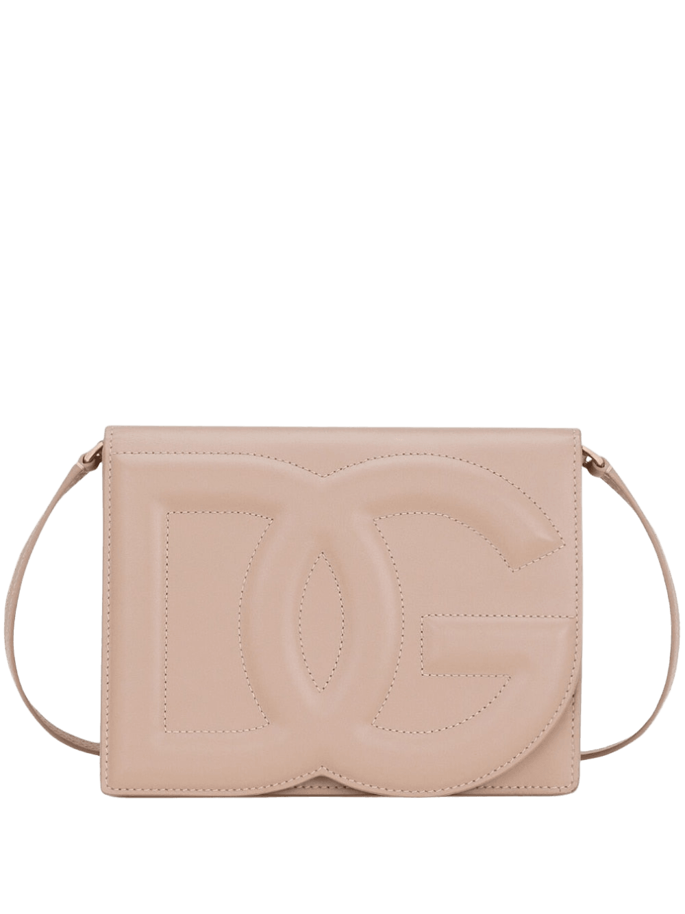 Dolce & Gabbana Calfskin Dg Logo Crossbody Bag Glam Steals