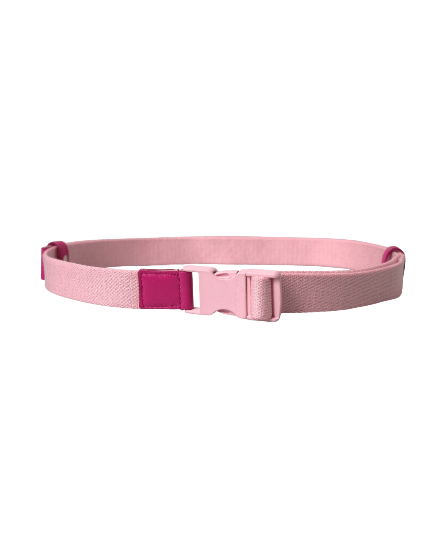 Dolce & Gabbana Canvas Stretch Plastic Buckle Women Pink Belt Glam Steals