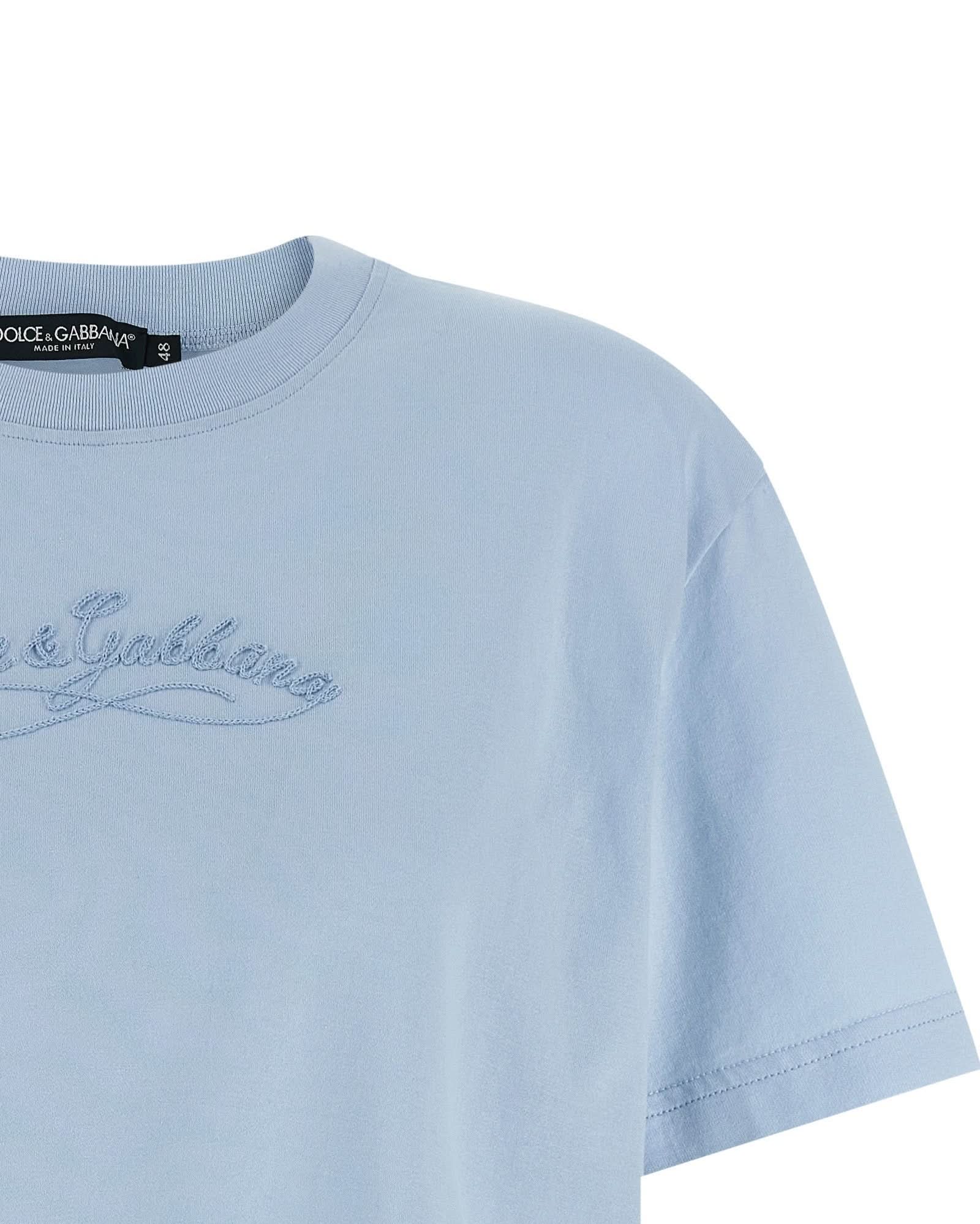 Dolce & Gabbana Chain Embroidery T-shirt Glam Steals
