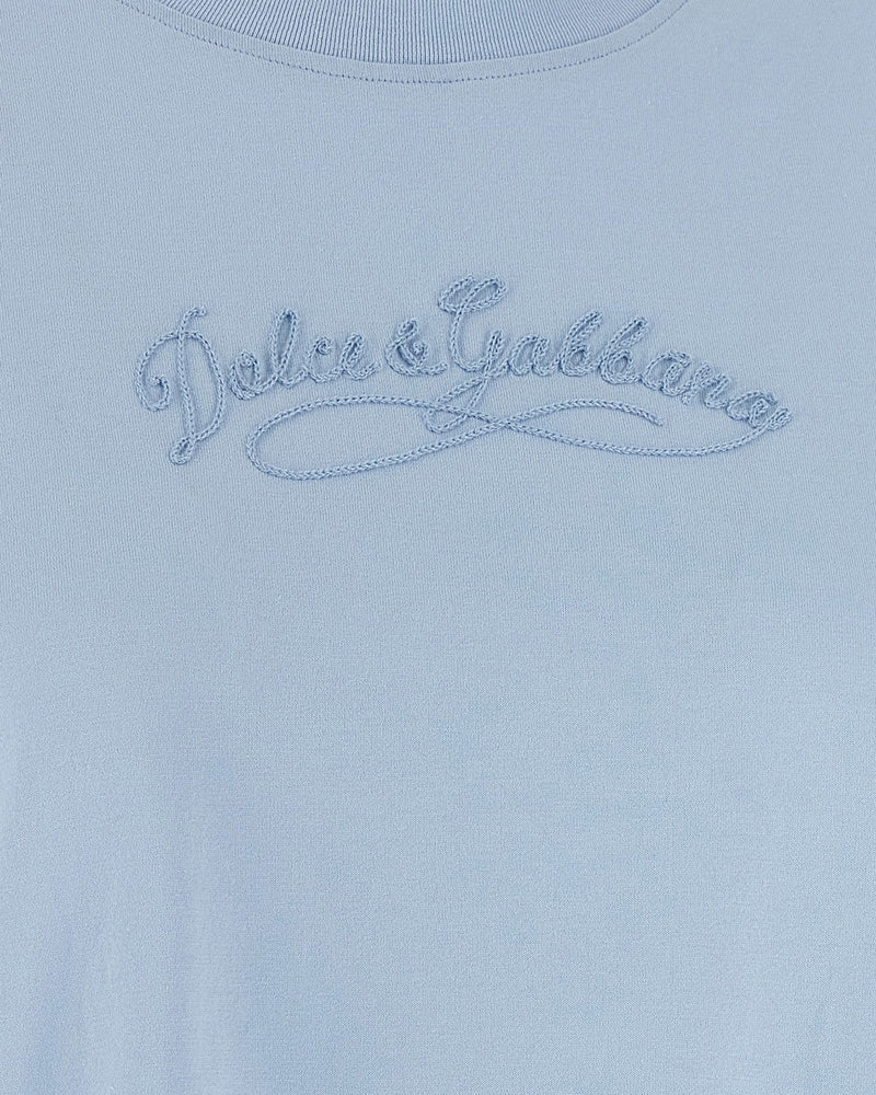 Dolce & Gabbana Chain Embroidery T-shirt Glam Steals