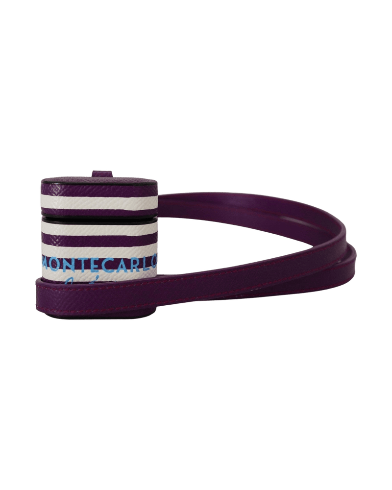 Dolce & Purple Gabbana Chic Leather Airpods Case Glam Steals