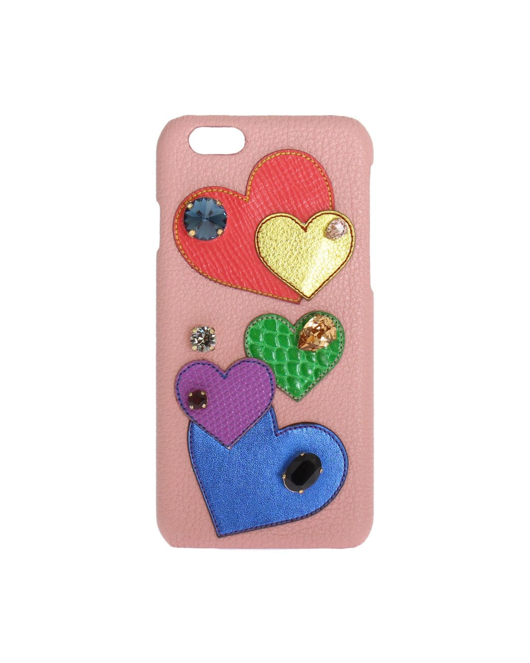 Dolce & Gabbana Chic Leather Crystal Iphone Pink Case Glam Steals