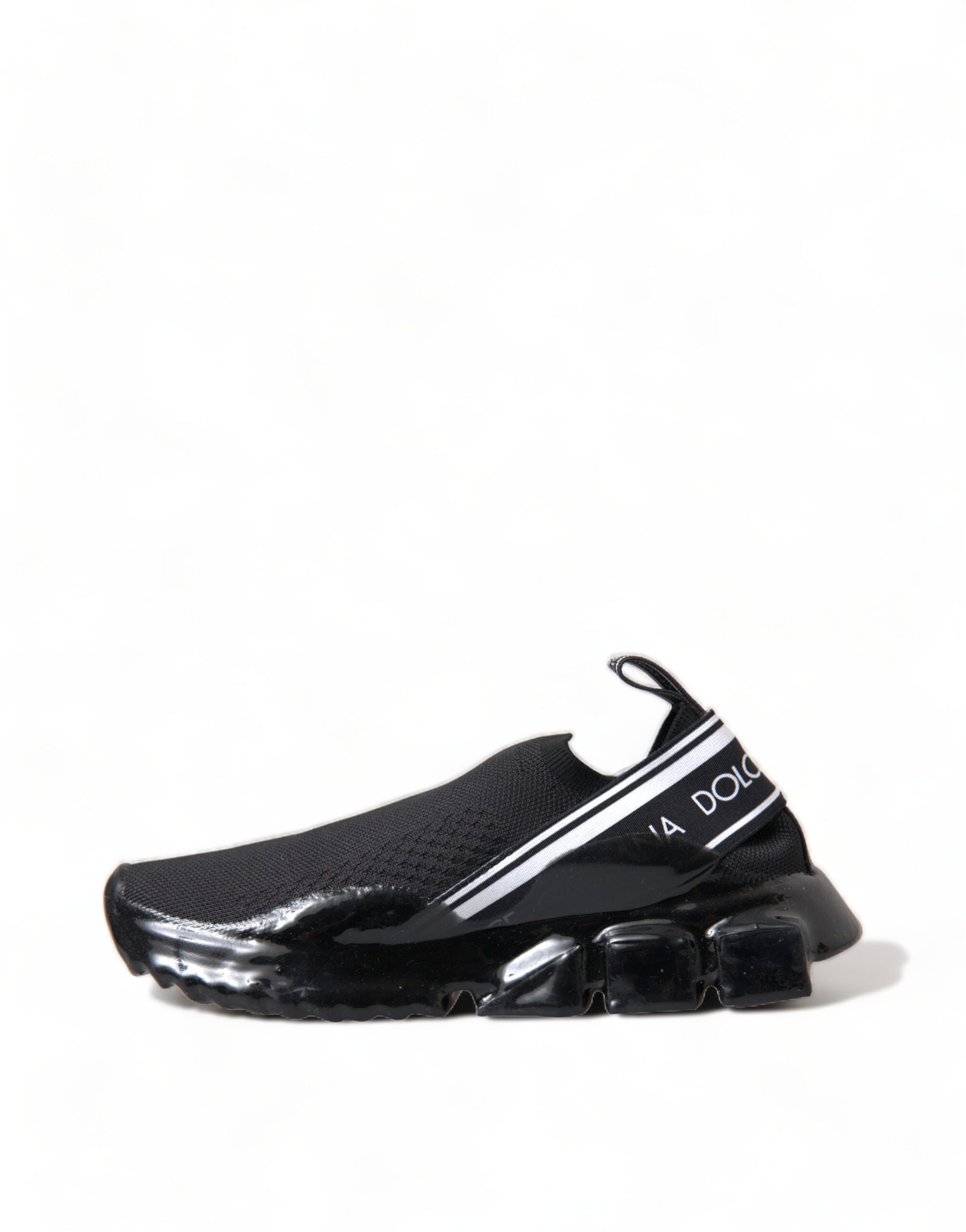 Dolce & Gabbana Chic Monochrome Sorrento Sneakers Glam Steals