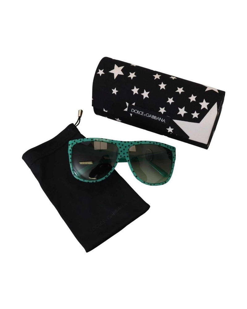 Dolce & Gabbana Chic Square Sunglasses With Star Pattern Glam Steals