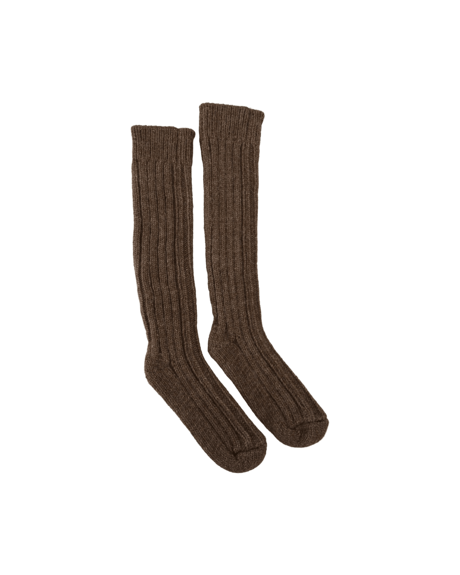 Dolce & Gabbana Chic Wool Blend Over-Calf Brown Socks Glam Steals