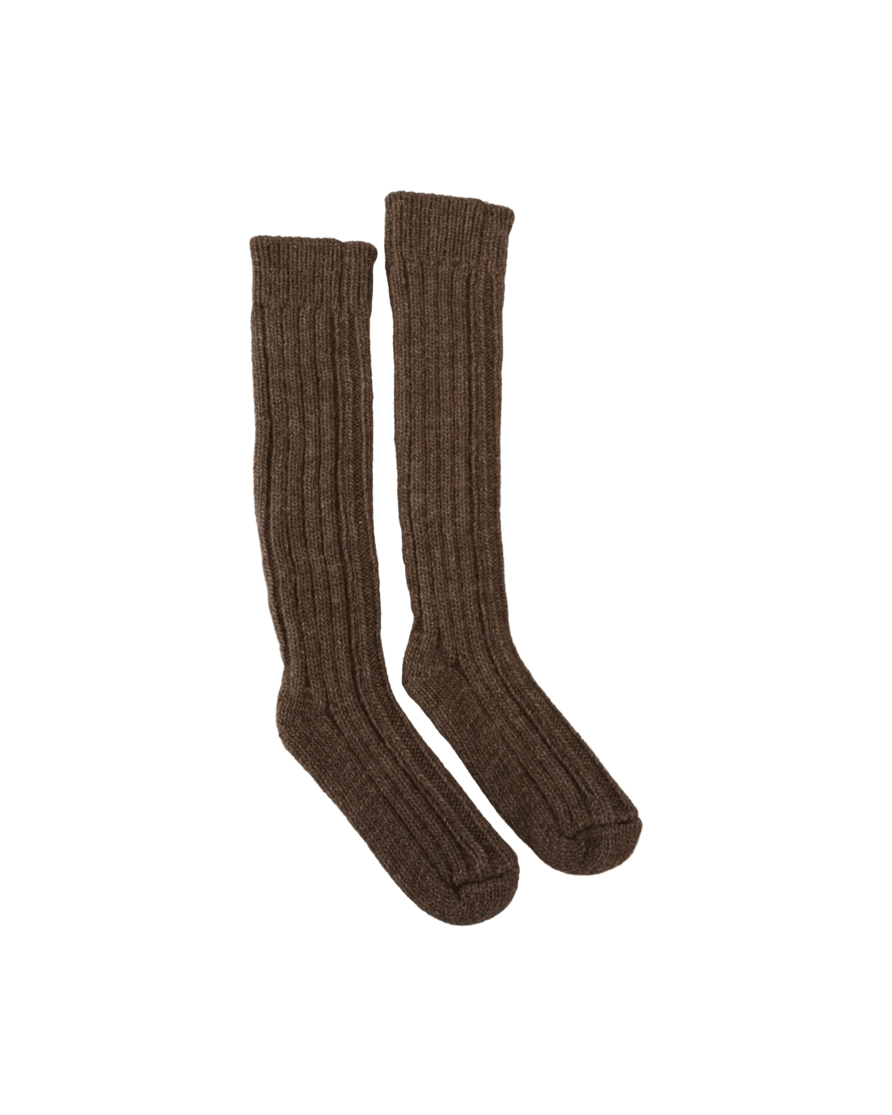 Dolce & Gabbana Chic Wool Blend Over-Calf Brown Socks Glam Steals