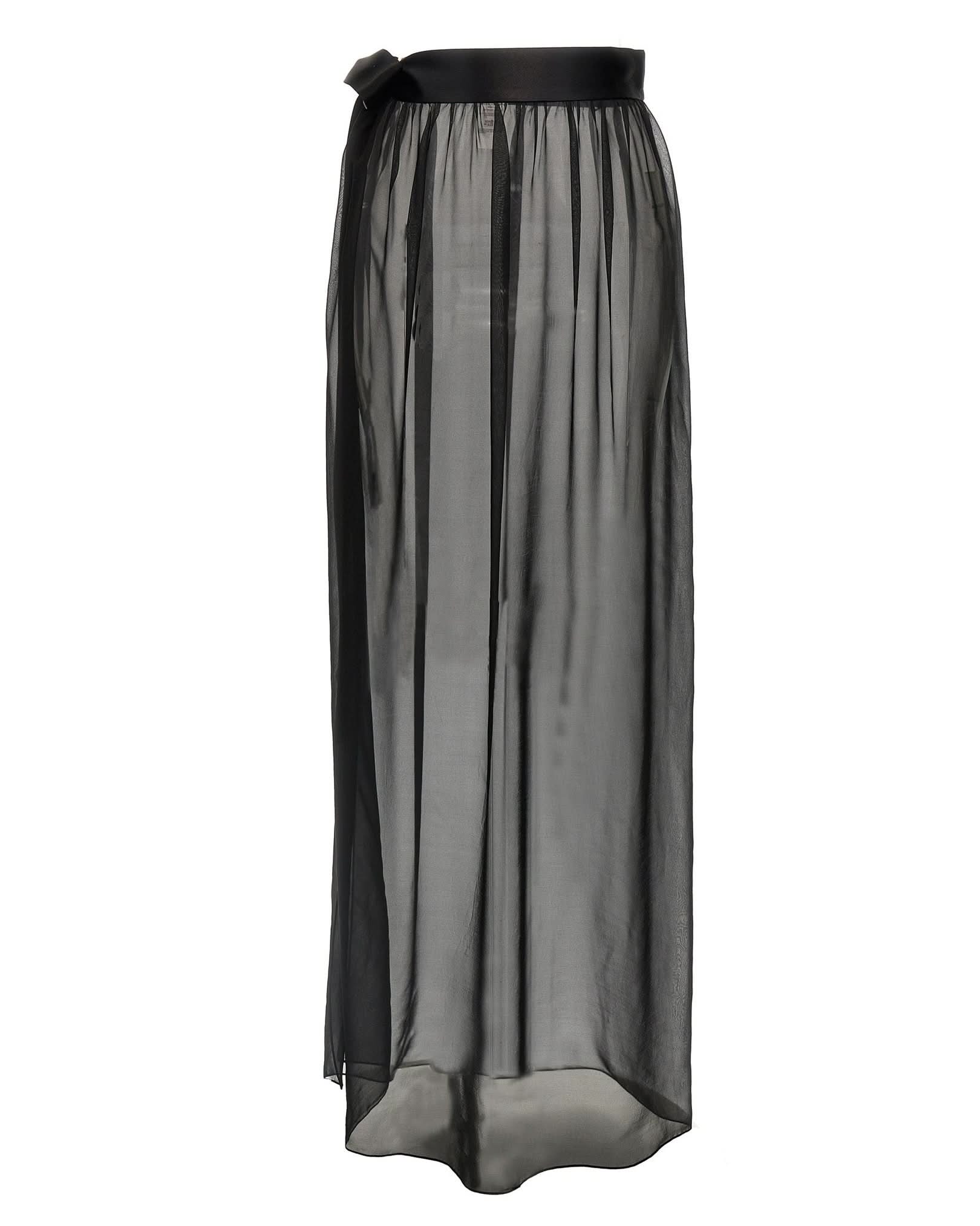 Dolce & Gabbana Chiffon Long Skirt Glam Steals