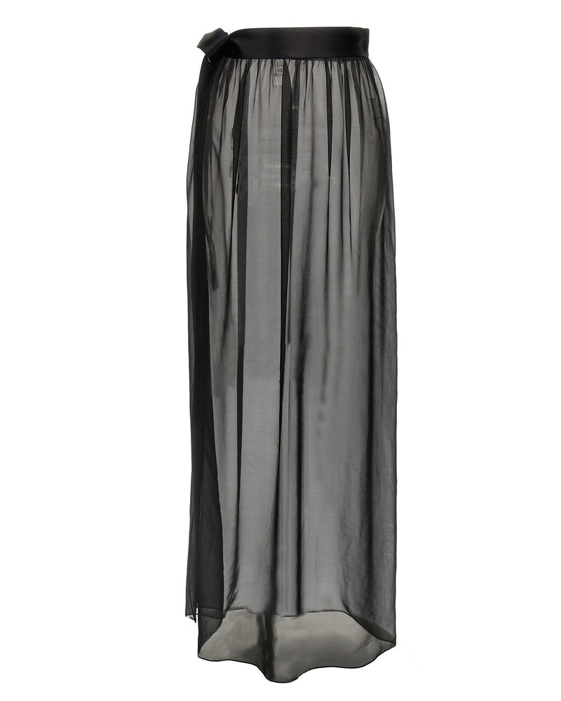 Dolce & Gabbana Chiffon Long Skirt Glam Steals