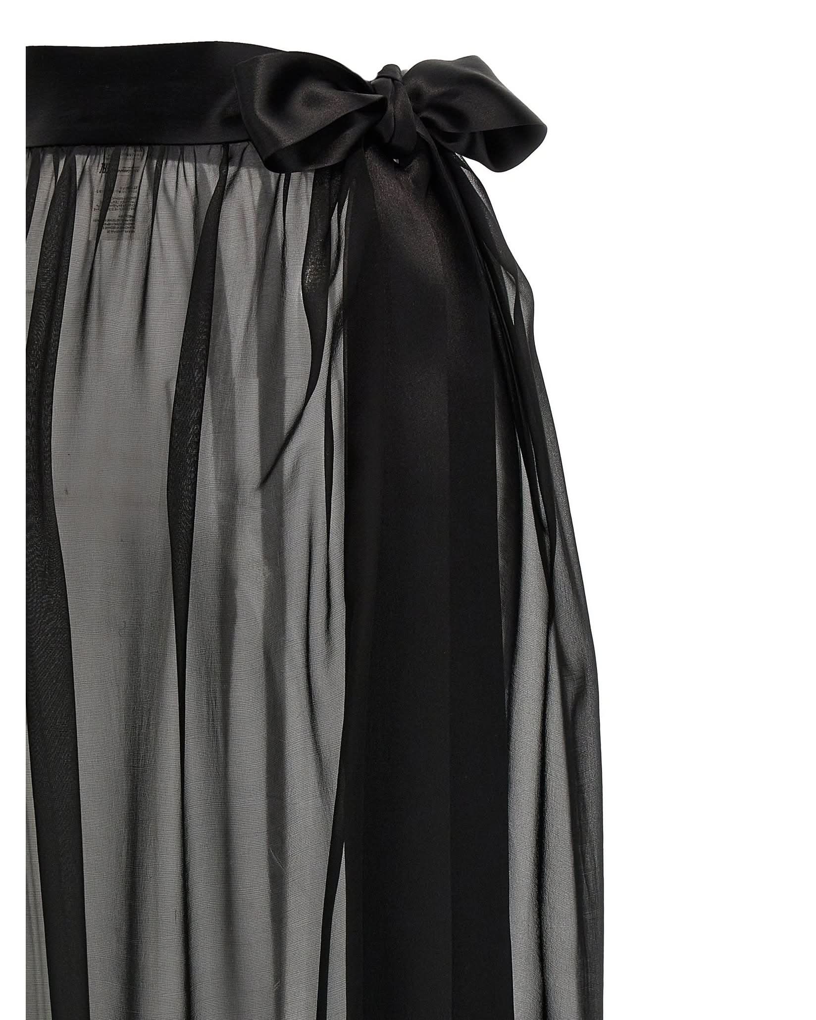 Dolce & Gabbana Chiffon Long Skirt Glam Steals