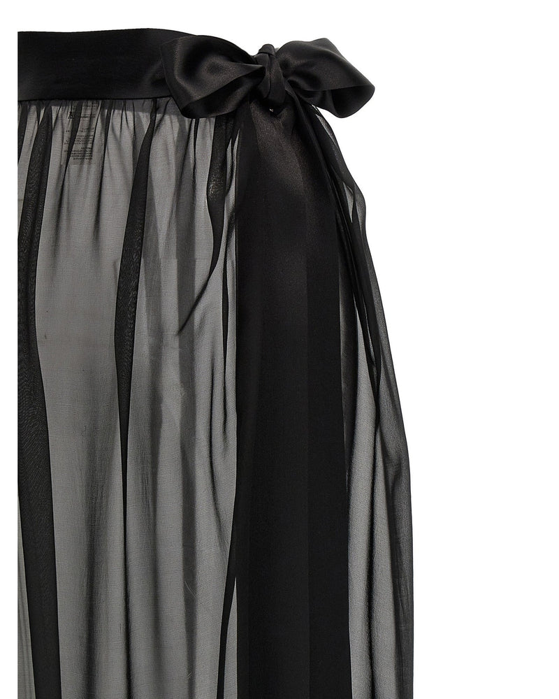 Dolce & Gabbana Chiffon Long Skirt Glam Steals