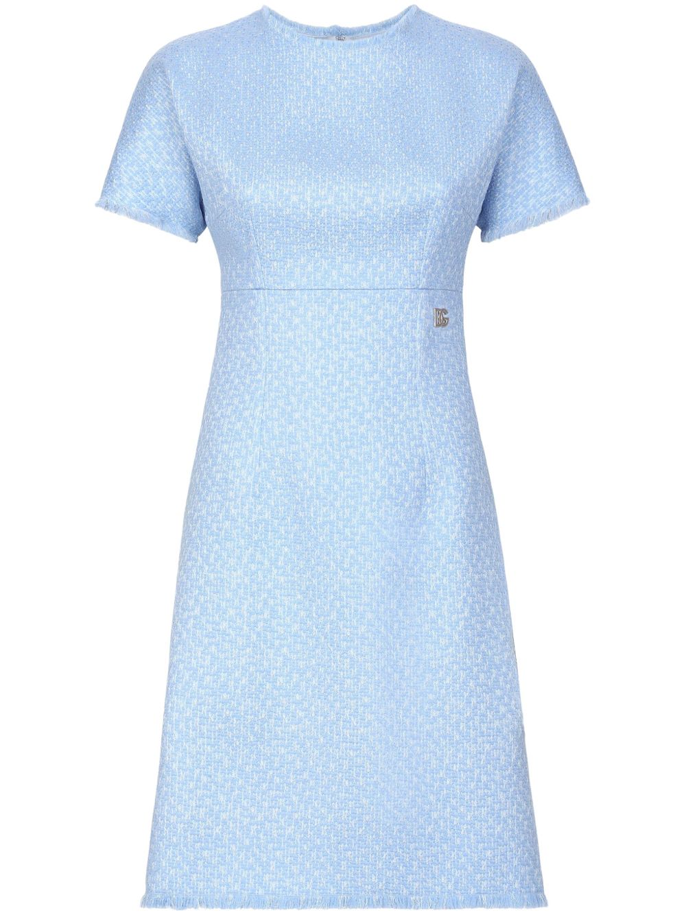 Dolce & Gabbana Clear Blue Dress Glam Steals