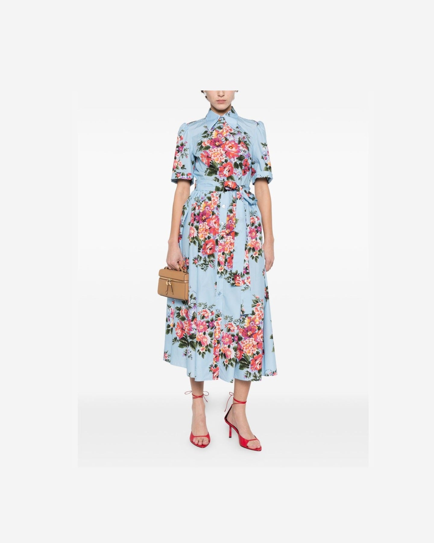 Dolce & Gabbana Clear Blue Dress Glam Steals