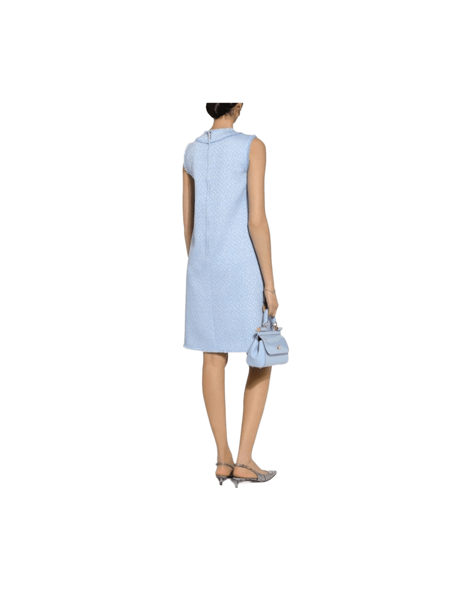 Dolce & Gabbana Clear Blue Dress Glam Steals