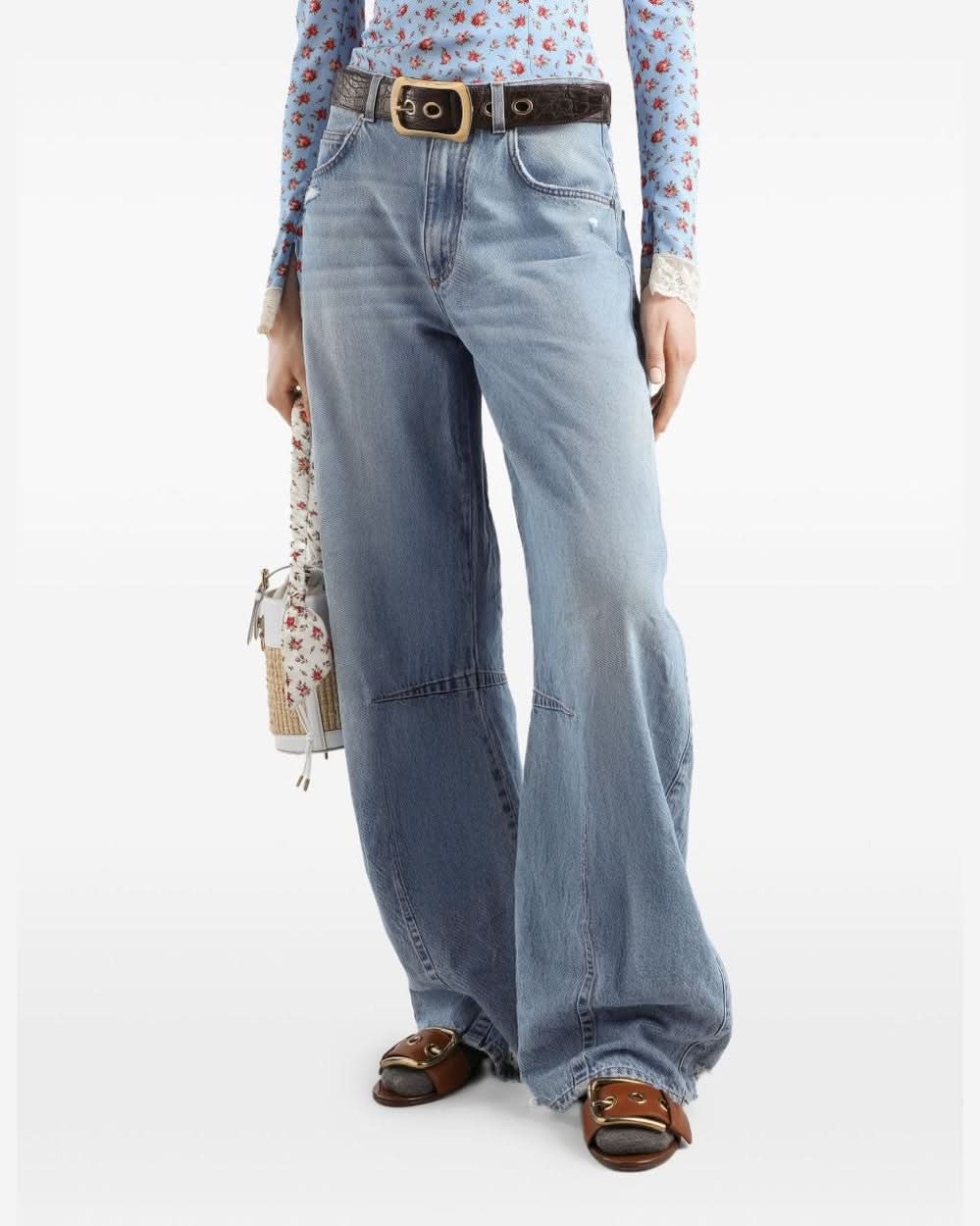 Dolce & Gabbana Clear Blue Jeans Glam Steals