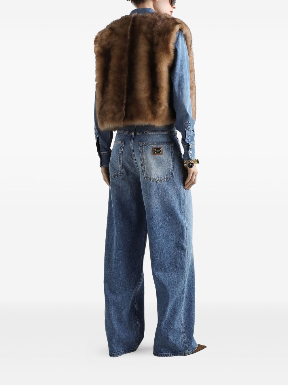 Dolce & Gabbana Clear Blue Jeans Glam Steals