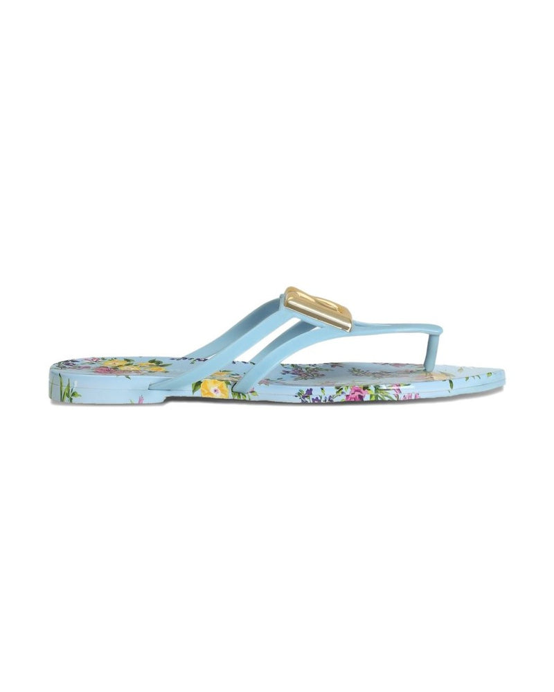 Dolce & Gabbana Clear Blue Sandals Sandals
