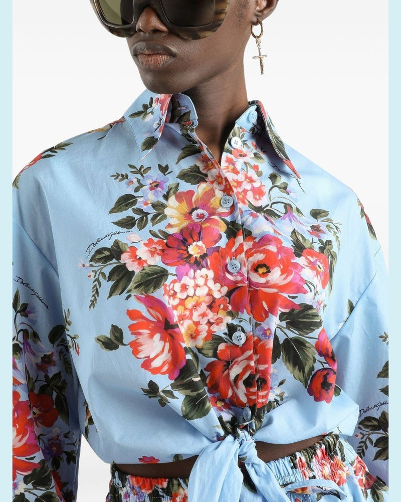 Dolce & Gabbana Clear Blue Shirt Shirts