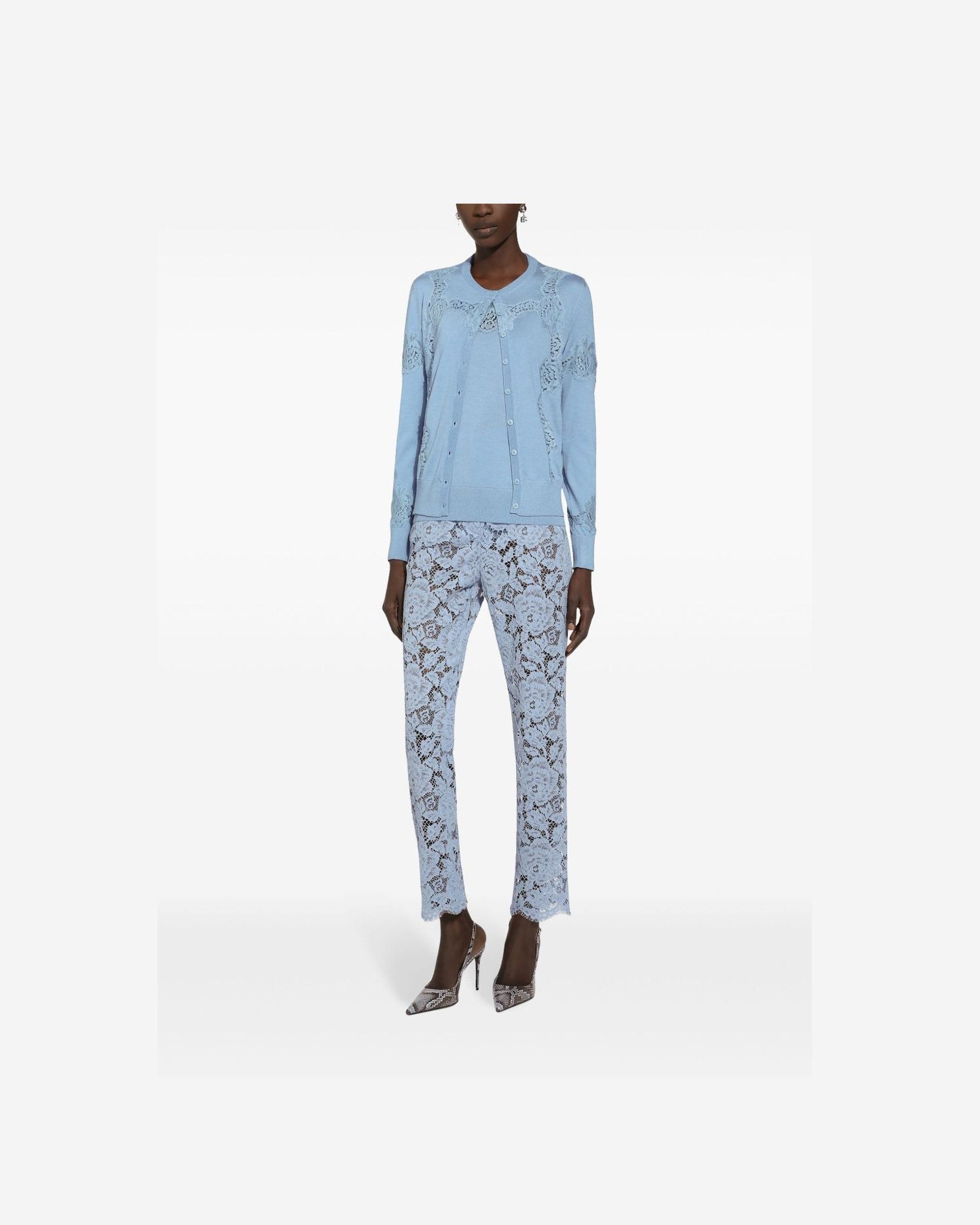 Dolce & Gabbana Clear Blue Trouser Glam Steals