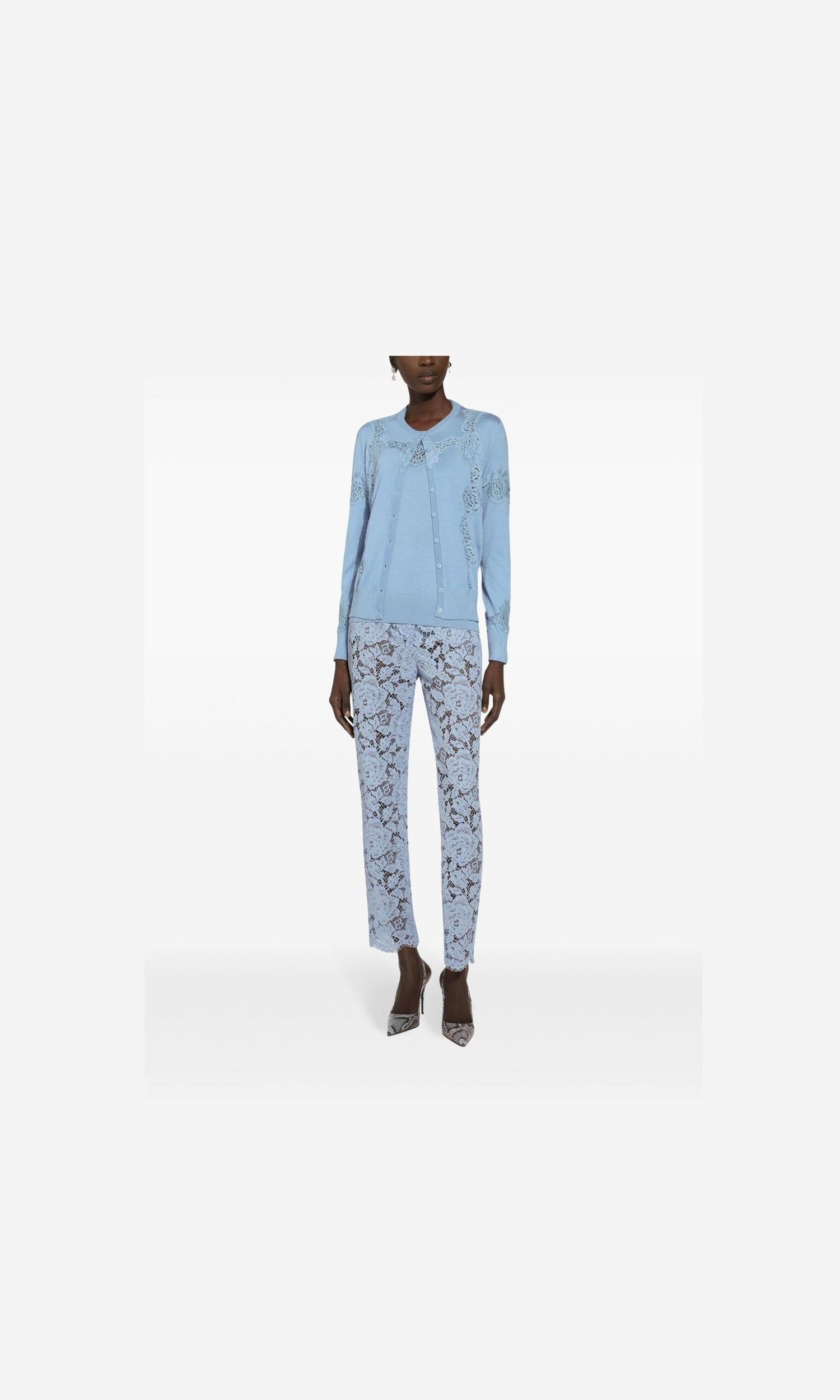 Dolce & Gabbana Clear Blue Trouser Glam Steals
